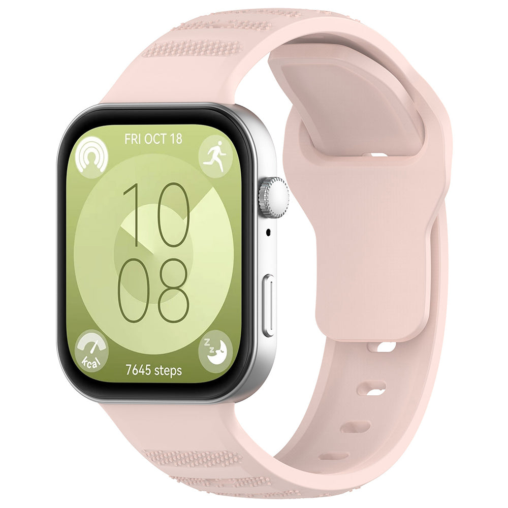 Techsuit W050 -ranneke Huawei Watch Fit 4 Pro / Fit 4 / Fit 3, Pinkki
