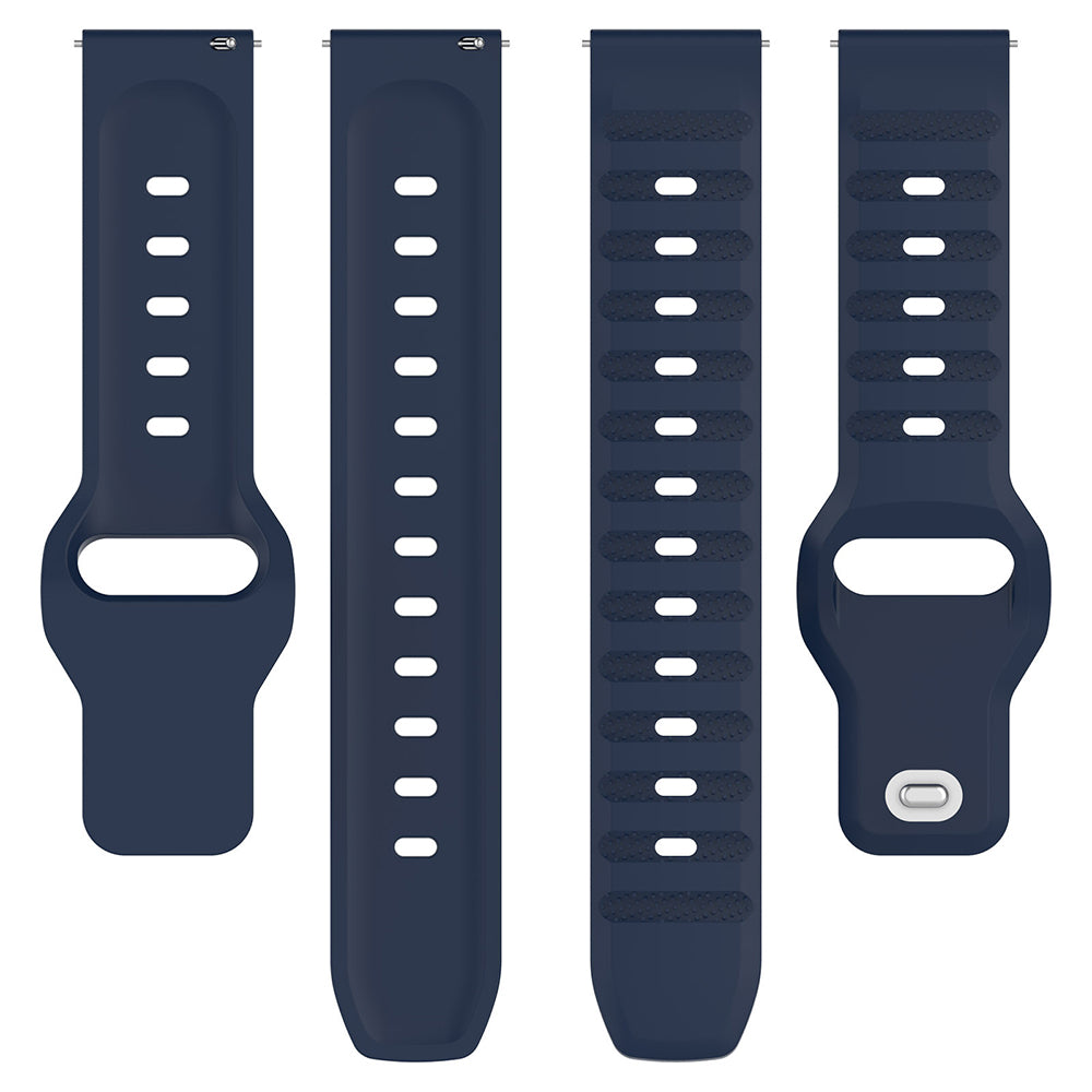 Techsuit W050 -ranneke Huawei Watch / Xiaomi Watch Series, 22mm, Sininen