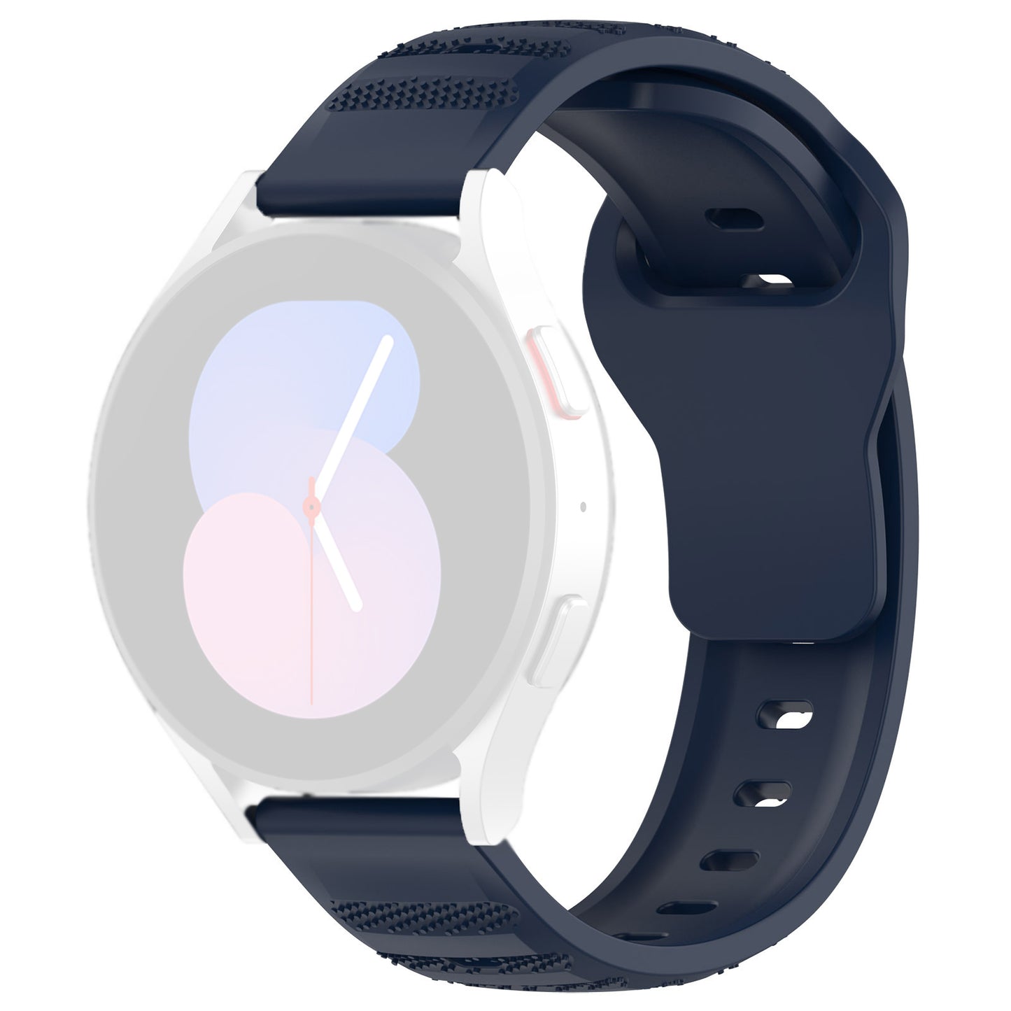 Techsuit W050 -ranneke Huawei Watch / Xiaomi Watch Series, 22mm, Sininen