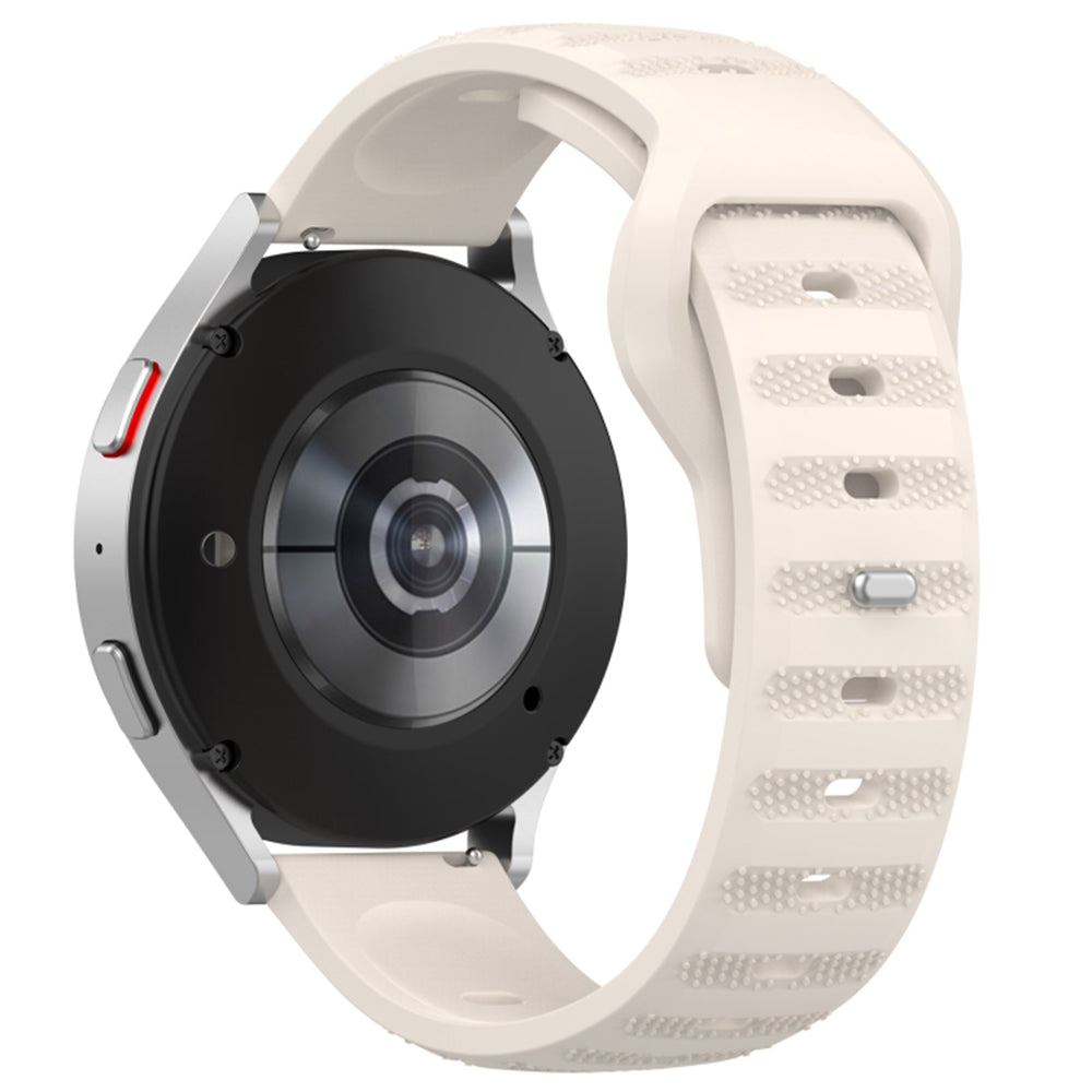 Techsuit W050 -ranneke Huawei Watch / Xiaomi Watch Series, 22mm, Beige