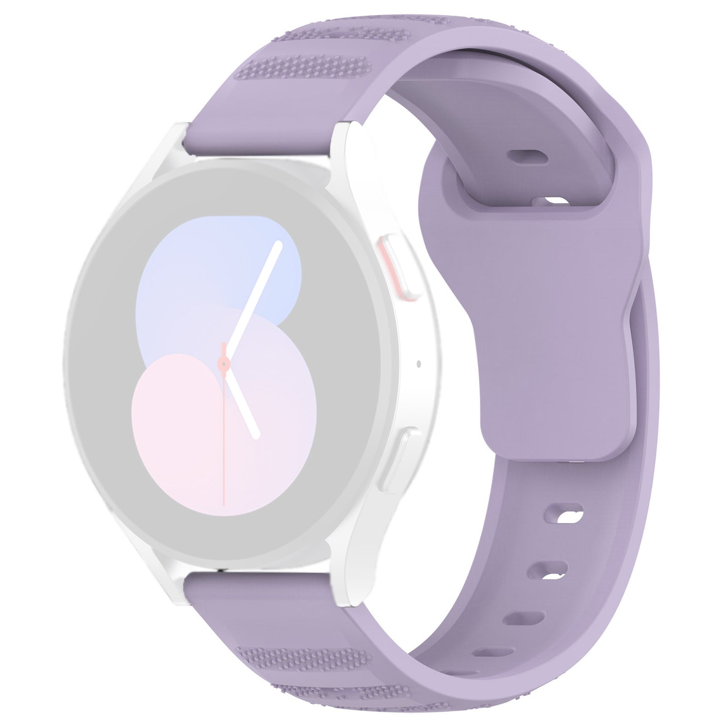 Techsuit W050 -ranneke Huawei Watch / Xiaomi Watch Series, 22mm, Violetti
