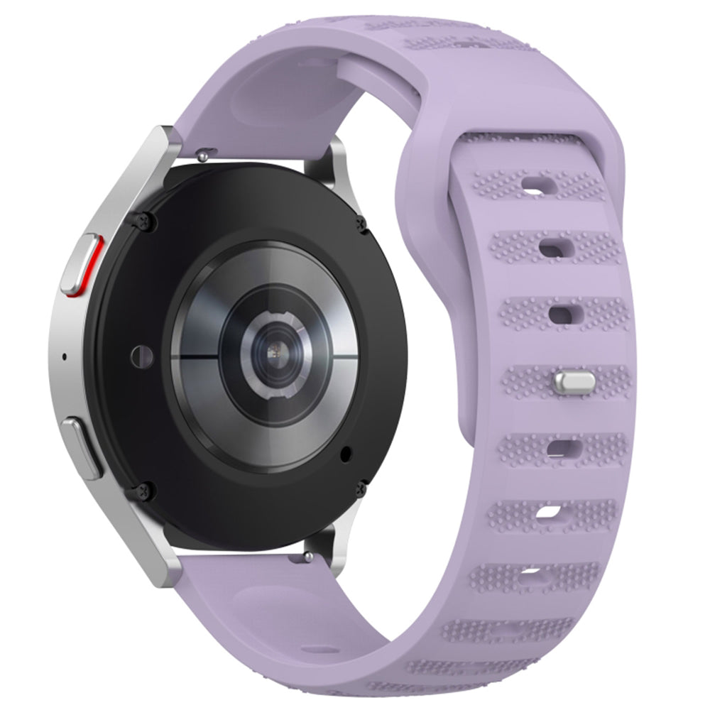 Techsuit W050 -ranneke Huawei Watch / Xiaomi Watch Series, 22mm, Violetti