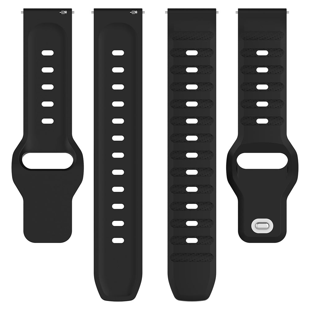 Techsuit W050 -ranneke Huawei Watch / Xiaomi Watch Series, 22mm, Musta