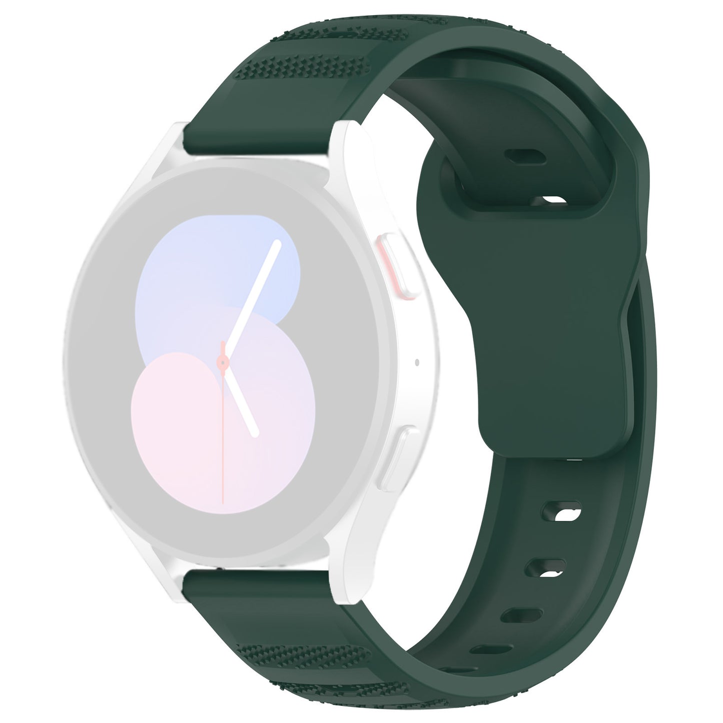 Techsuit W050 -ranneke Huawei Watch / Xiaomi Watch Series, 22mm, Vihreä.