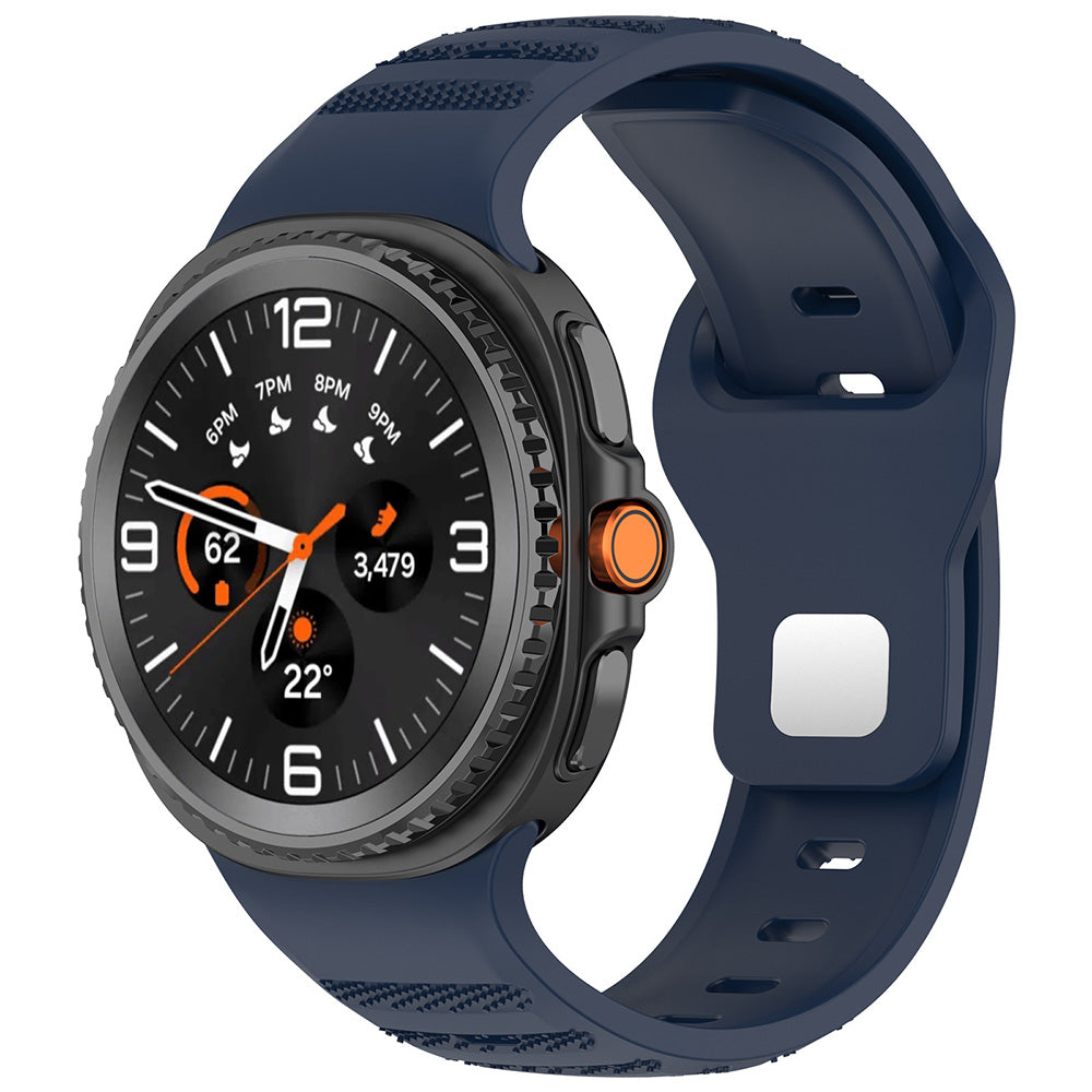 Techsuit W050 ranneke Samsung Galaxy Watch8 / Watch8 Classic -sarjaan, sininen