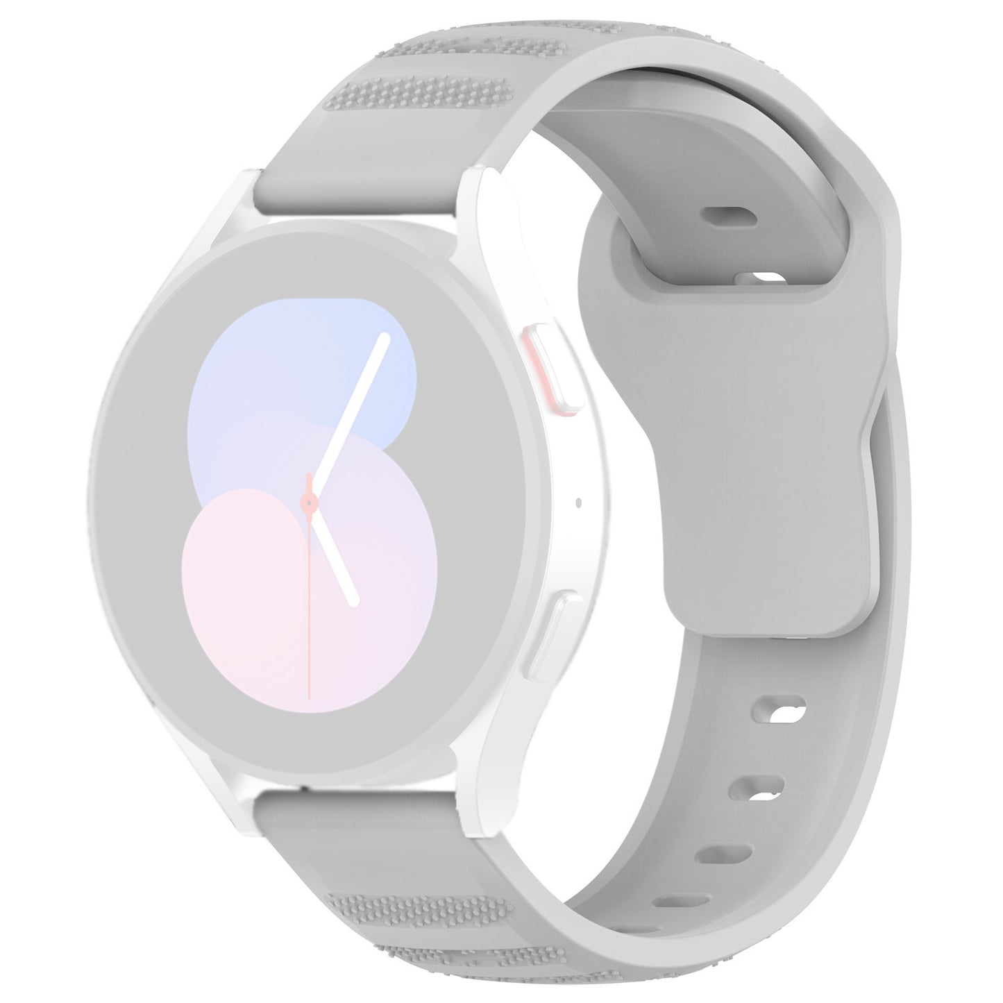 Techsuit W050 -ranneke Samsung Galaxy Watch / Huawei Watch Series, 20mm, Harmaa