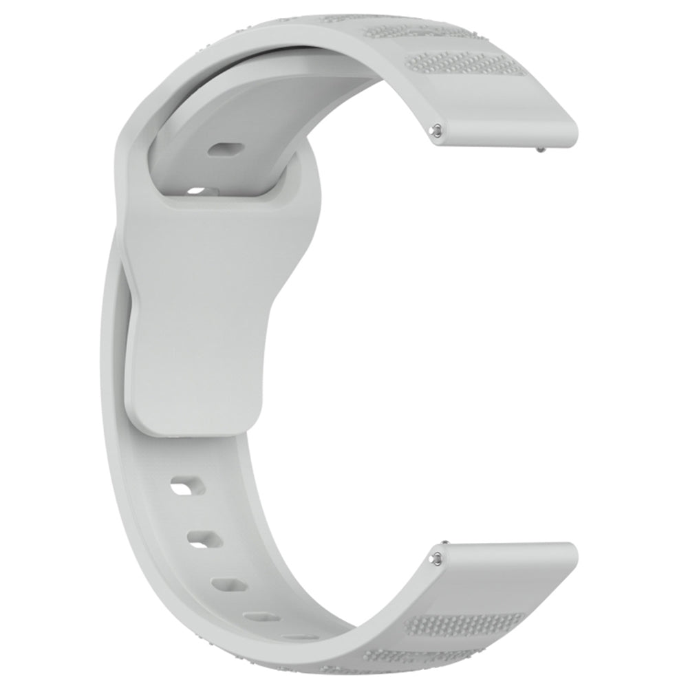 Techsuit W050 -ranneke Samsung Galaxy Watch / Huawei Watch Series, 20mm, Harmaa