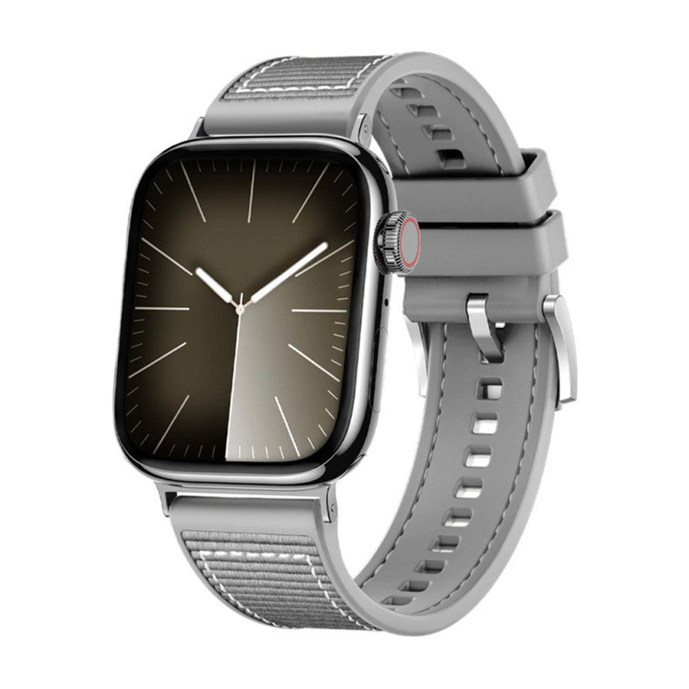 Techsuit W051 Strap for Apple Watch 49mm / 46mm / 45mm / 44mm / 42mm Series, Gray