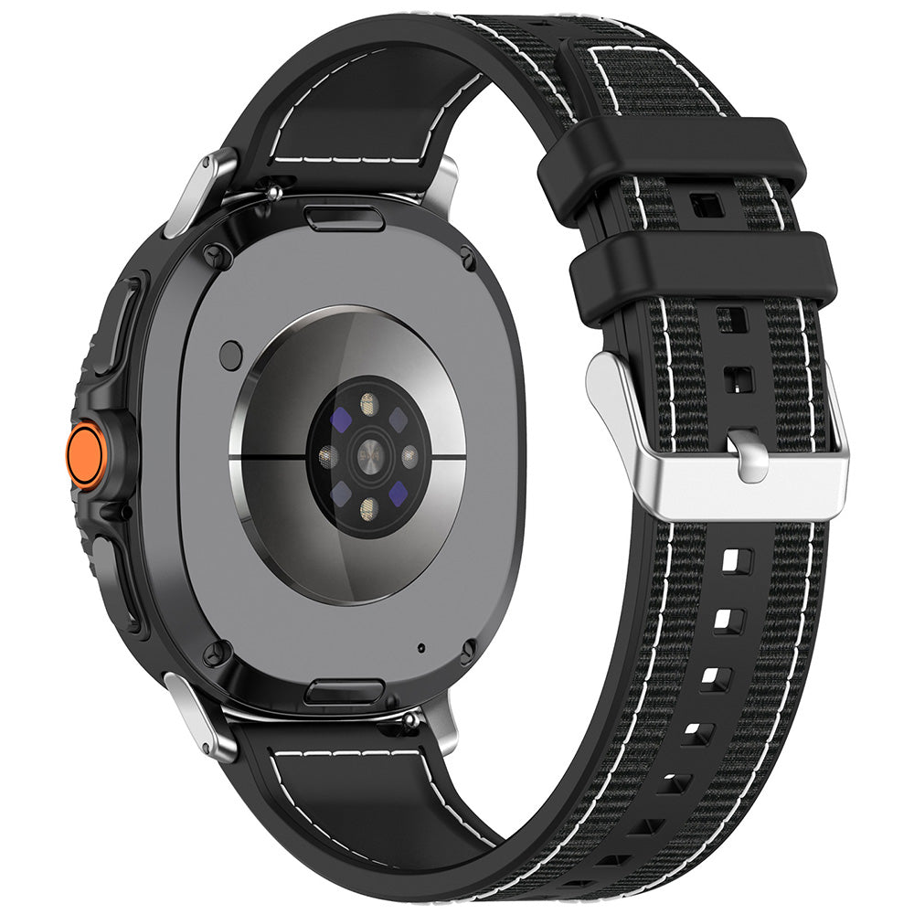 Techsuit W051 Strap for Samsung Galaxy Watch8 / Watch8 Classic Series, Black