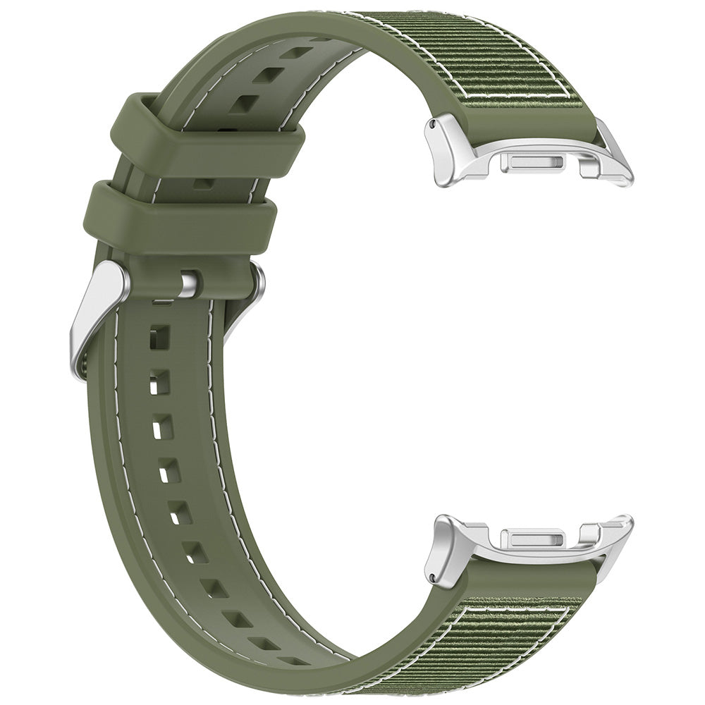 Techsuit W051 ranneke Samsung Galaxy Watch8 / Watch8 Classic -sarjaan, vihreä