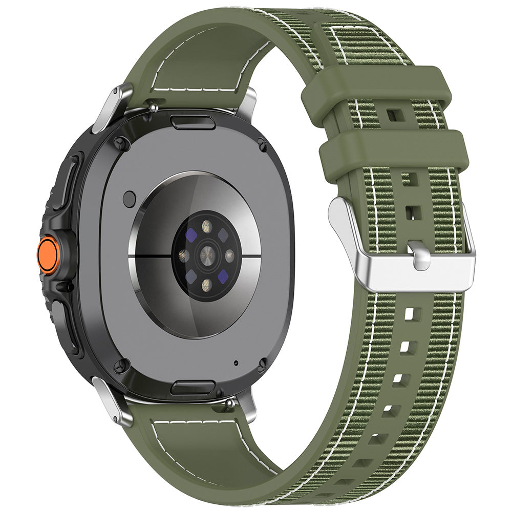 Techsuit W051 ranneke Samsung Galaxy Watch8 / Watch8 Classic -sarjaan, vihreä
