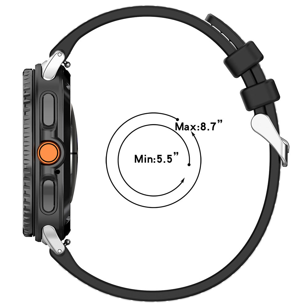 Techsuit W051 ranneke Samsung Galaxy Watch8 / Watch8 Classic -sarjaan, vihreä