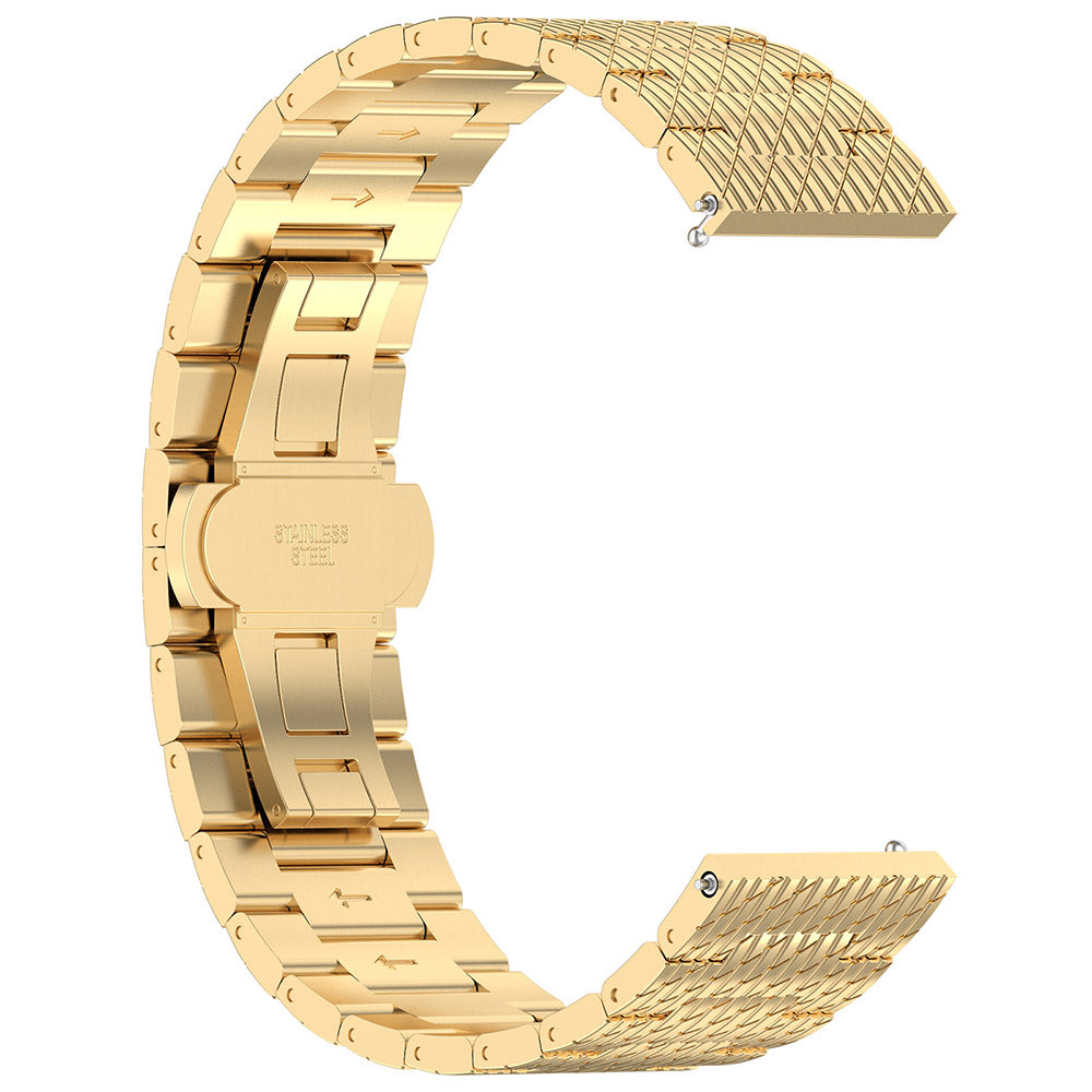 Techsuit W052 -ranneke Huawei Watch / Xiaomi Watch Series, 22mm, Kultainen