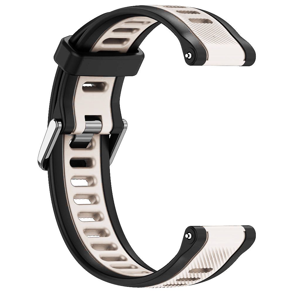 Techsuit W053 -ranneke Huawei Watch / Garmin Watch -sarjoille, 18mm, Beige