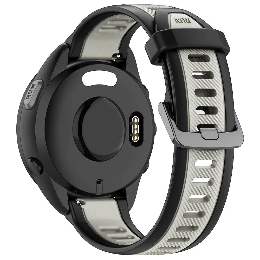 Techsuit W053 -ranneke Huawei Watch / Garmin Watch Series, 18mm, Harmaa