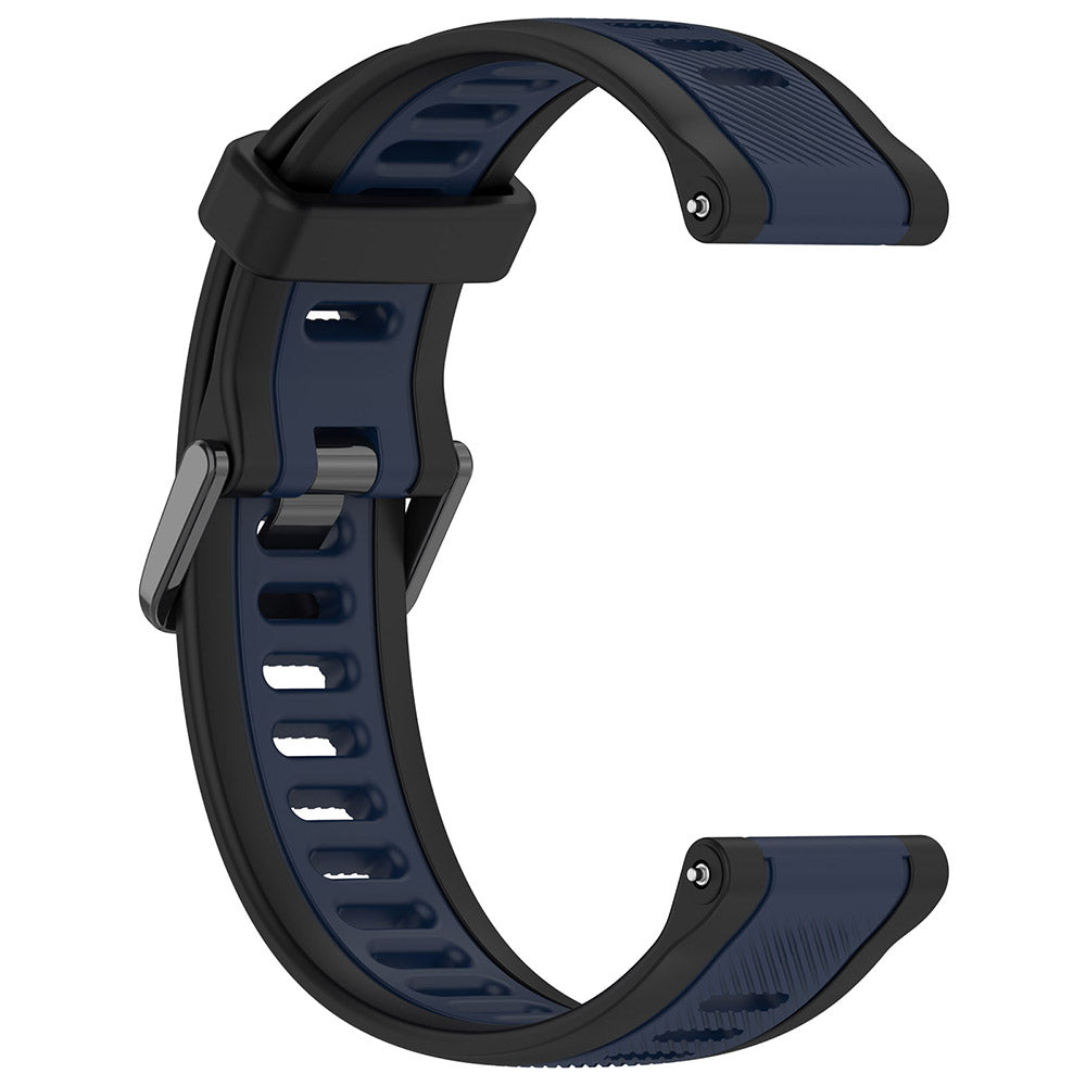 Techsuit W053 -ranneke Huawei Watch / Xiaomi Watch Series, 22mm, Tumman sininen