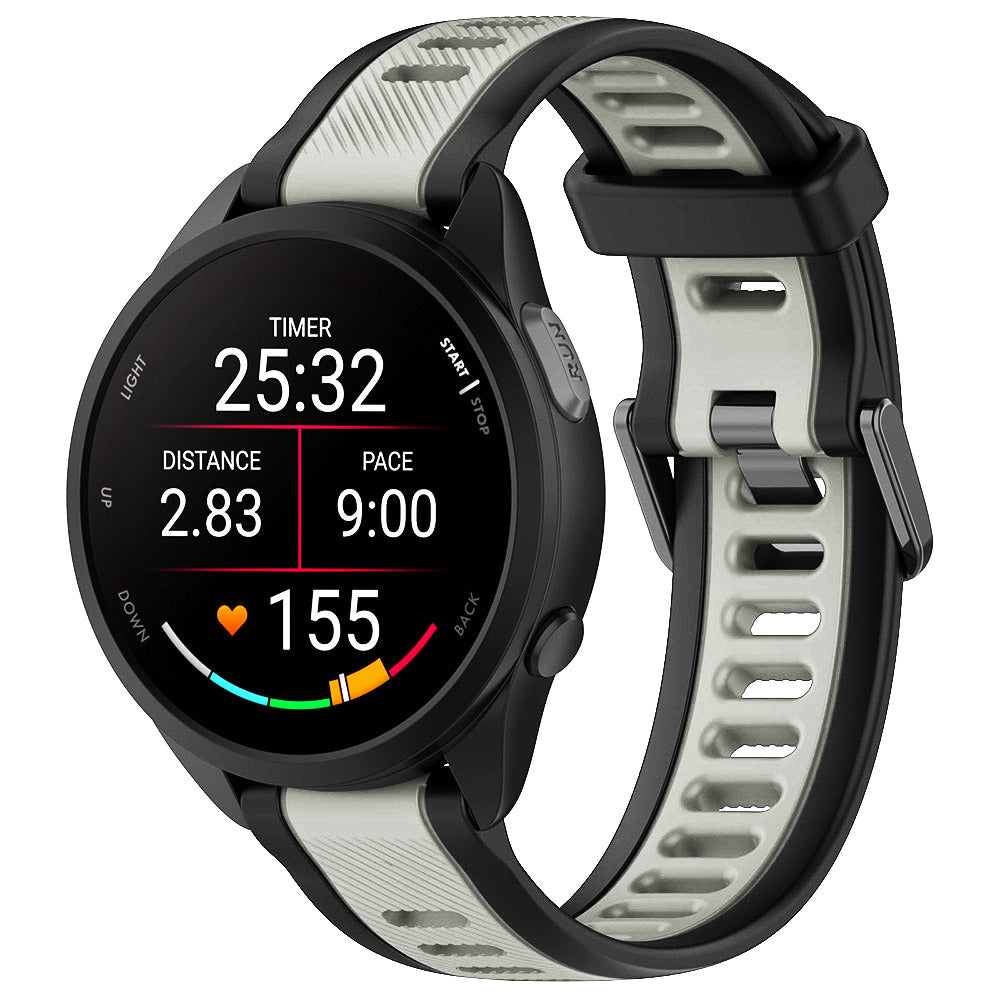 Techsuit W053 -ranneke Huawei Watch / Xiaomi Watch Series, 22mm, Harmaa