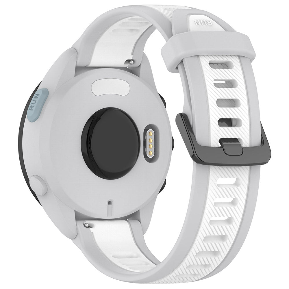 Techsuit W053 -ranneke Samsung Galaxy Watch / Huawei Watch Series, 20mm, Valkoinen