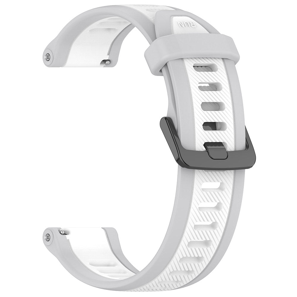 Techsuit W053 -ranneke Samsung Galaxy Watch / Huawei Watch Series, 20mm, Valkoinen
