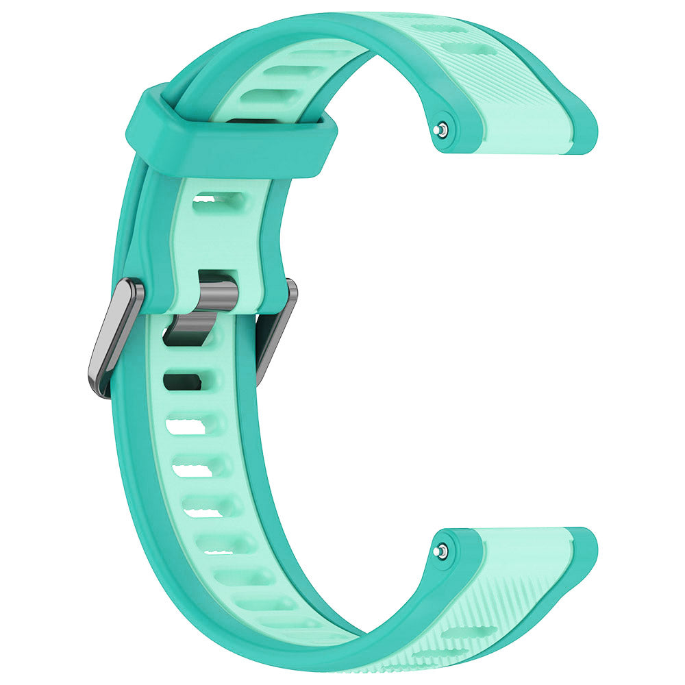 Techsuit W053 -ranneke Samsung Galaxy Watch / Huawei Watch Series, 20mm, Turkoosi