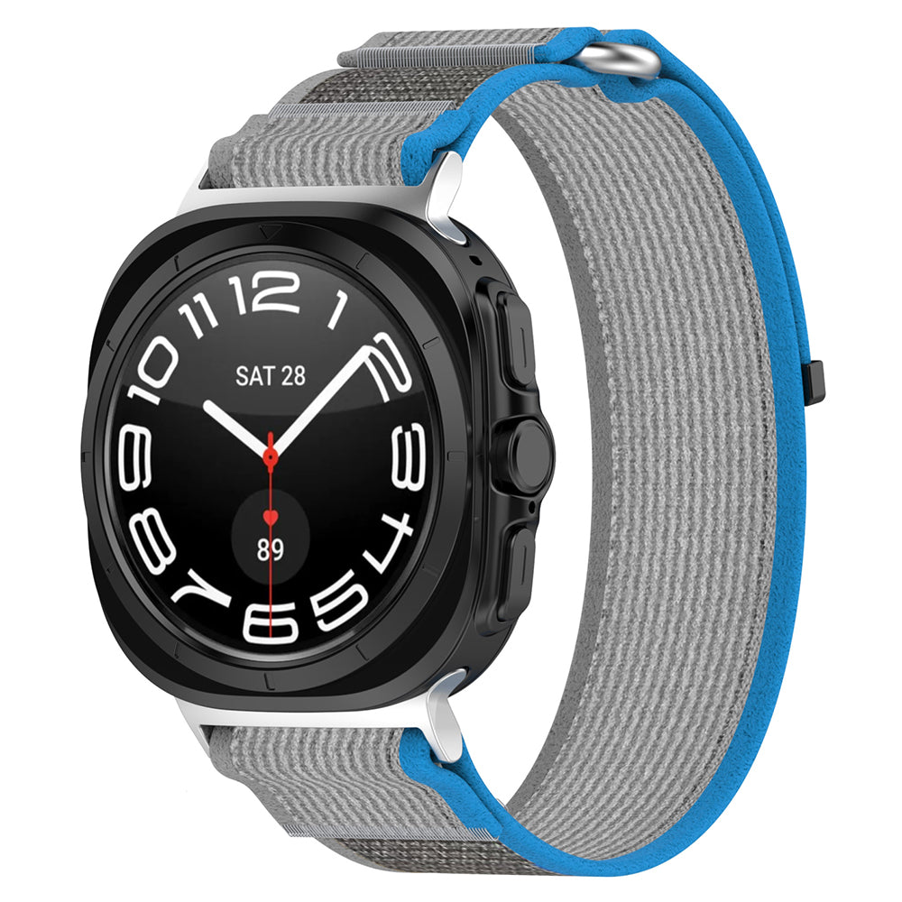 Techsuit W054 -ranneke Samsung Galaxy Watch Ultra -älykelloon, Sininen Harmaa