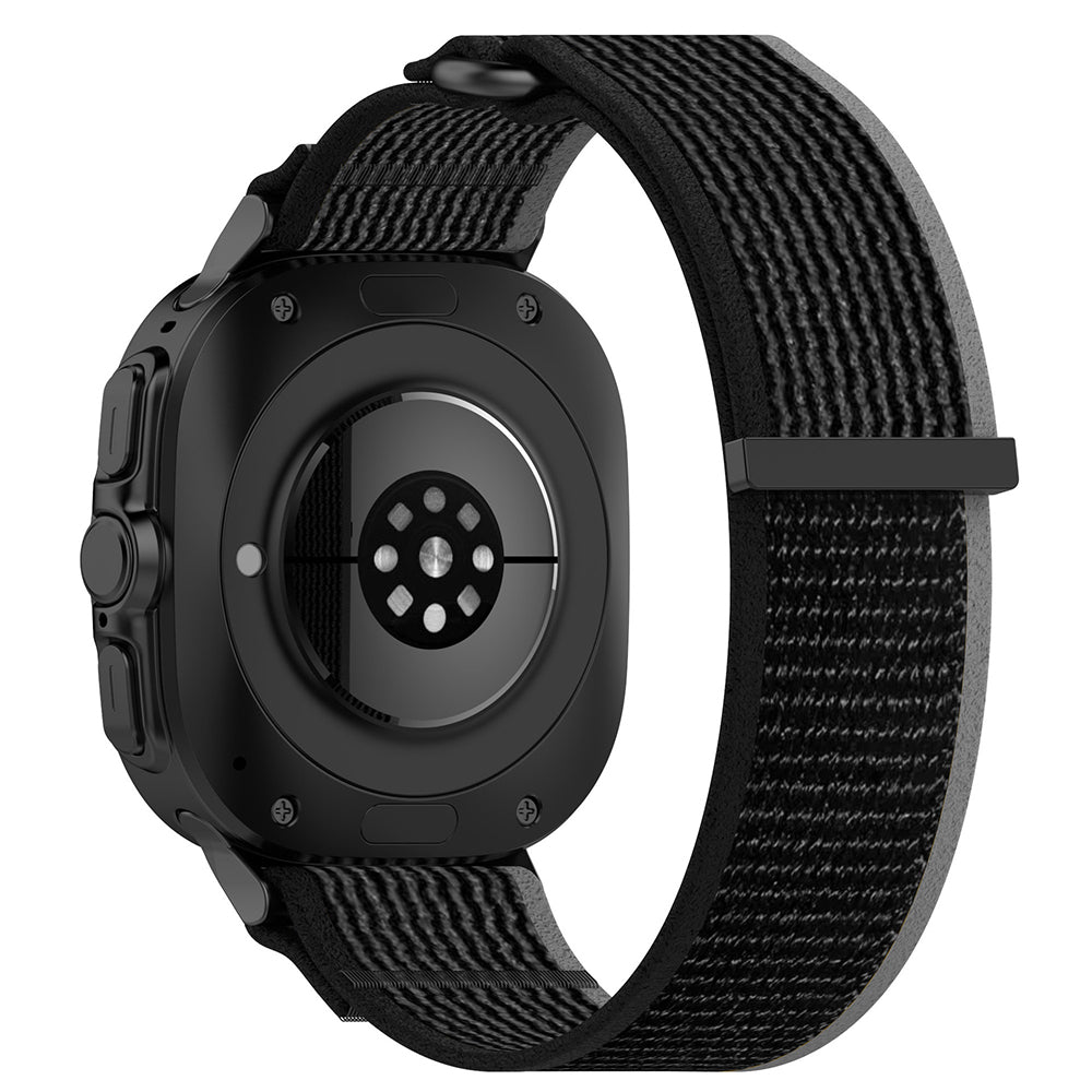Techsuit W054 -ranneke Samsung Galaxy Watch Ultra -älykelloon, mustanharmaa