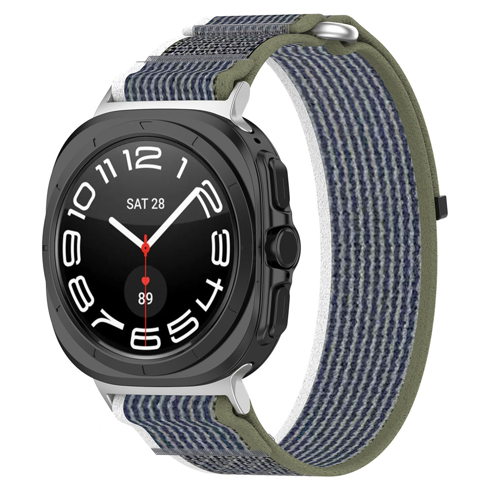 Techsuit W054 -ranneke Samsung Galaxy Watch Ultra -älykelloon, Vihreä Harmaa