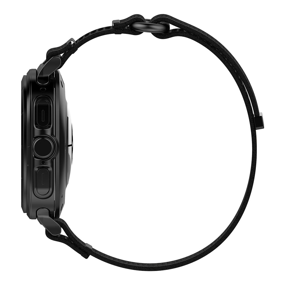 Techsuit W054 -ranneke Samsung Galaxy Watch Ultra -älykelloon, Vihreä Harmaa