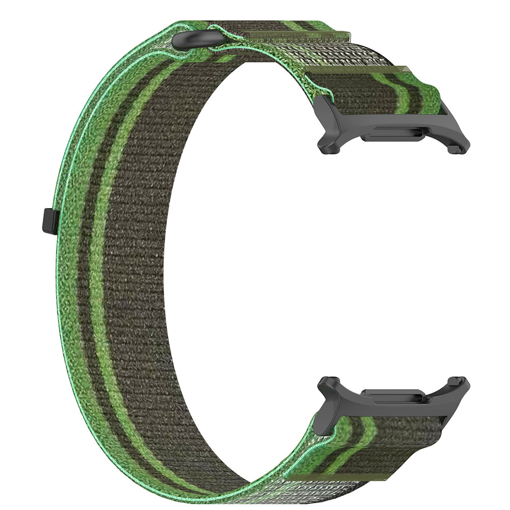 Techsuit W054 -ranneke Samsung Galaxy Watch Ultra -kelloon, Tummanvihreä Harmaa