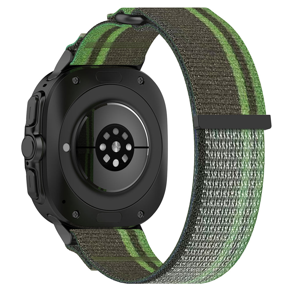 Techsuit W054 -ranneke Samsung Galaxy Watch Ultra -kelloon, Tummanvihreä Harmaa