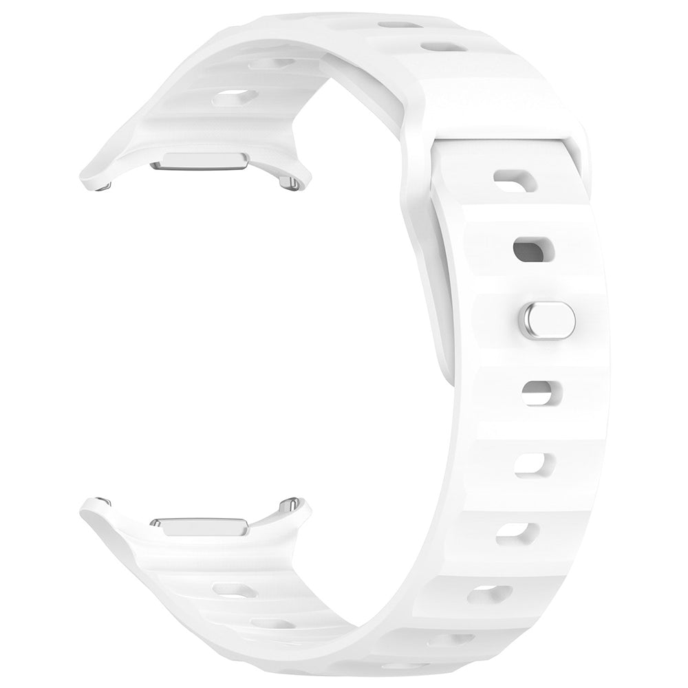 Techsuit W055 -ranneke Samsung Galaxy Watch Ultra -kelloon, Valkoinen