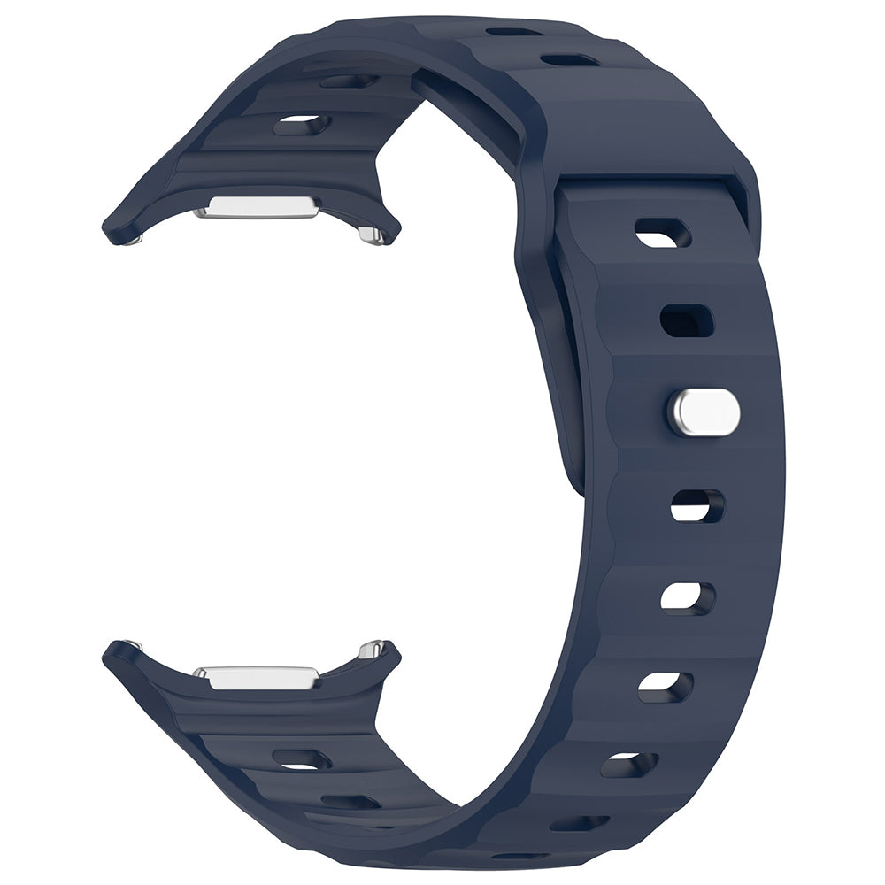 Techsuit W055 -ranneke Samsung Galaxy Watch Ultra -kelloon, laivastonsininen