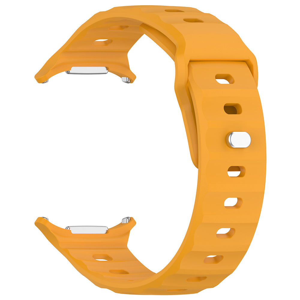 Techsuit W055 -ranneke Samsung Galaxy Watch Ultra -kelloon, Oranssi