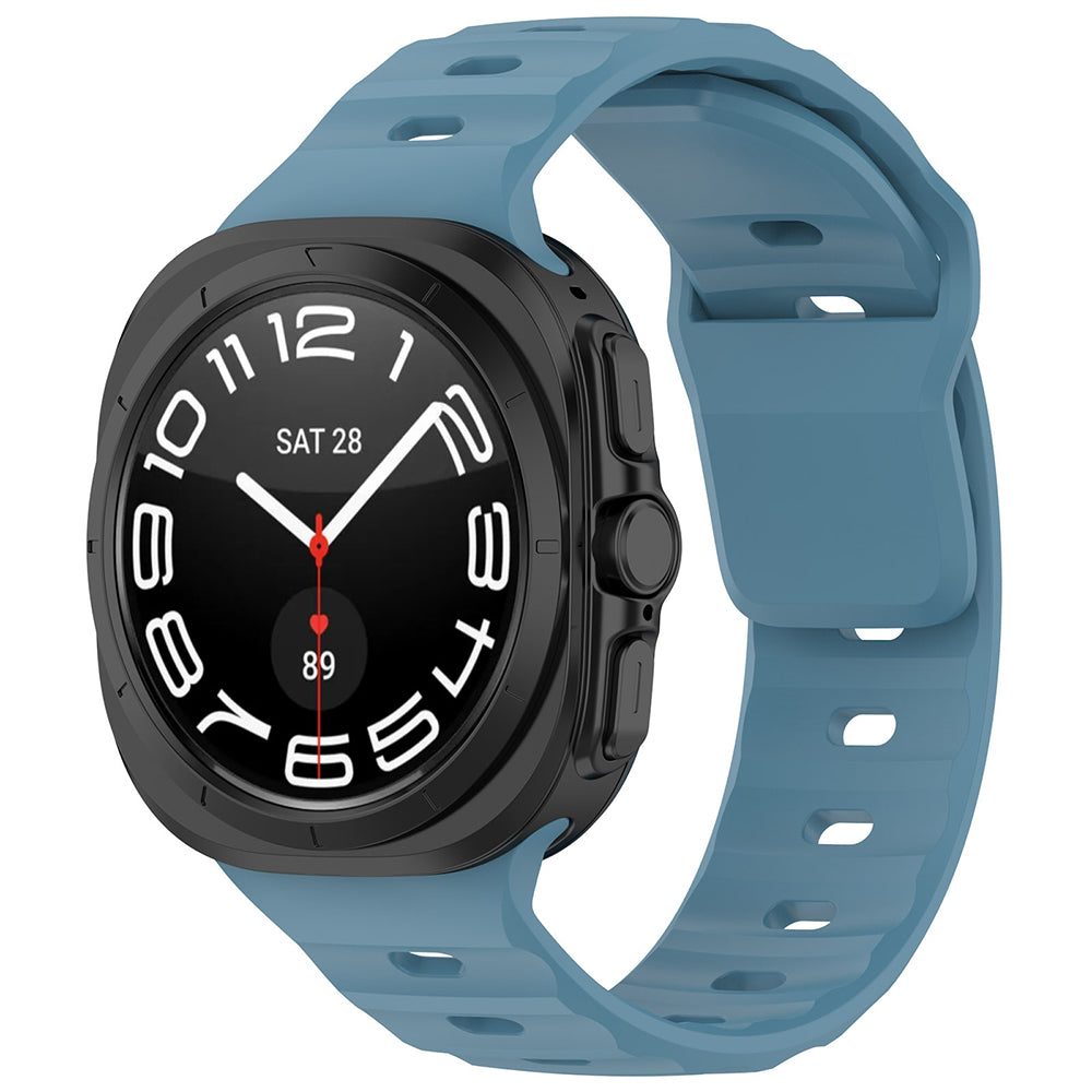 Techsuit W055 -ranneke Samsung Galaxy Watch Ultra -kelloon, Turkoosi