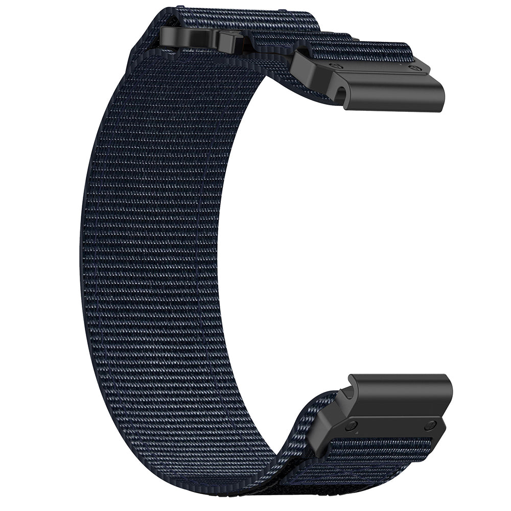 Techsuit W057 -ranneke Garmin Instinct / Approach / Fenix -kellomallistolle, 20mm, laivastonsininen