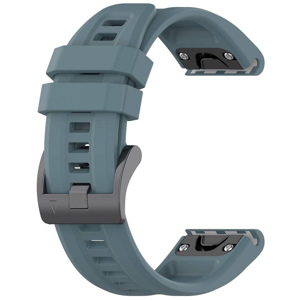 Techsuit W060 -ranneke Garmin Instinct / Approach / Fenix -kelloille, 20mm, Vihreä.