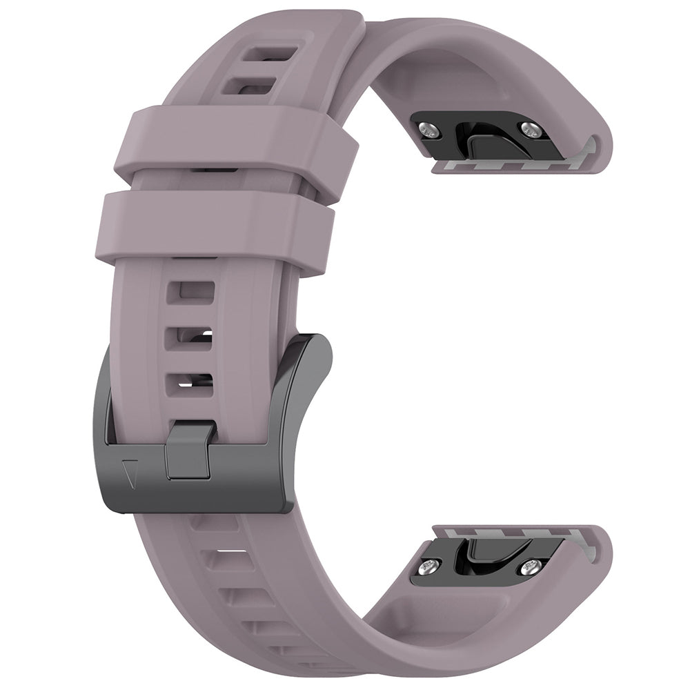 Techsuit W060 -ranneke Garmin Watch Fenix Series -kelloille, 26mm, Violetti