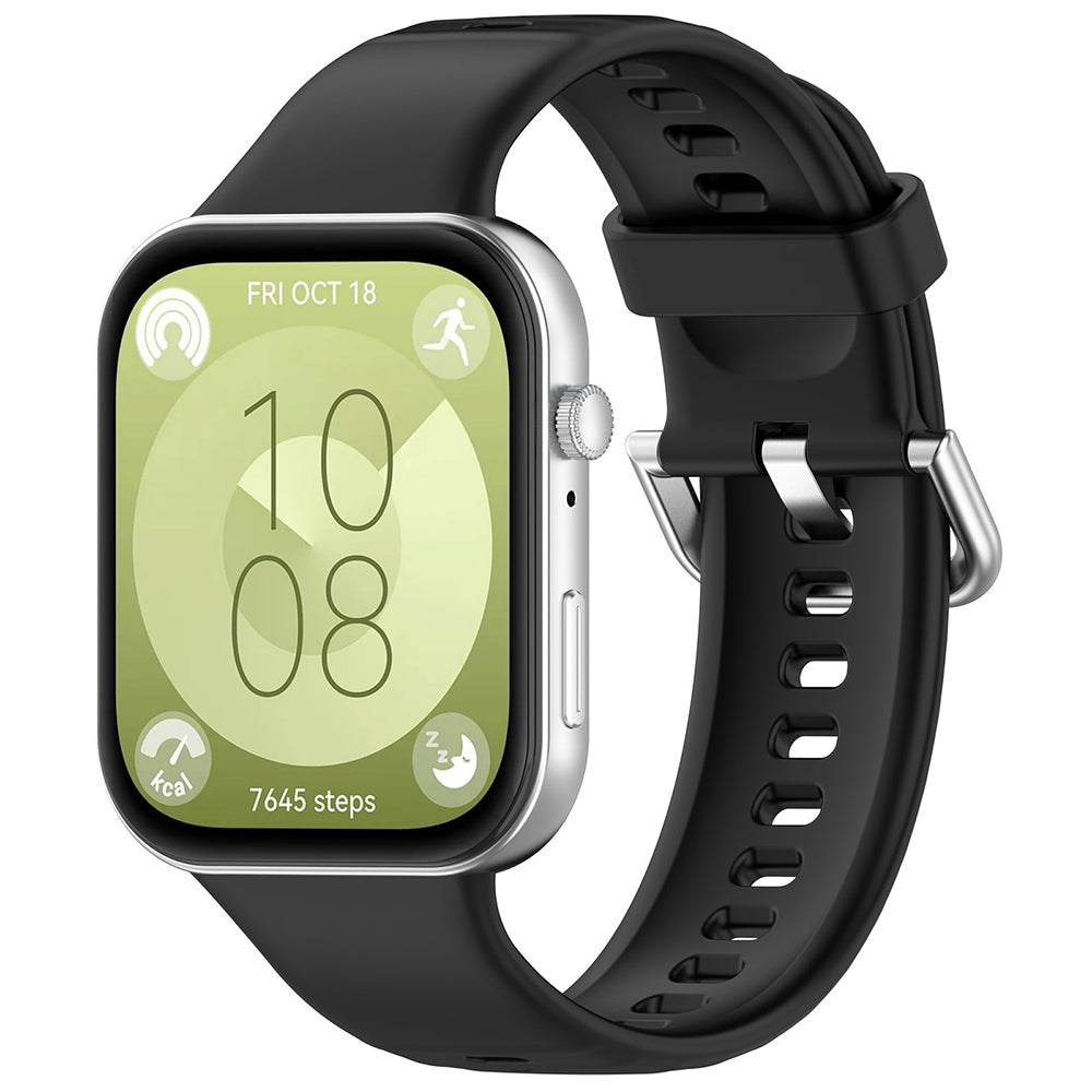 Techsuit W061 Strap for Huawei Watch Fit 4 Pro / Fit 4 / Fit 3, Black