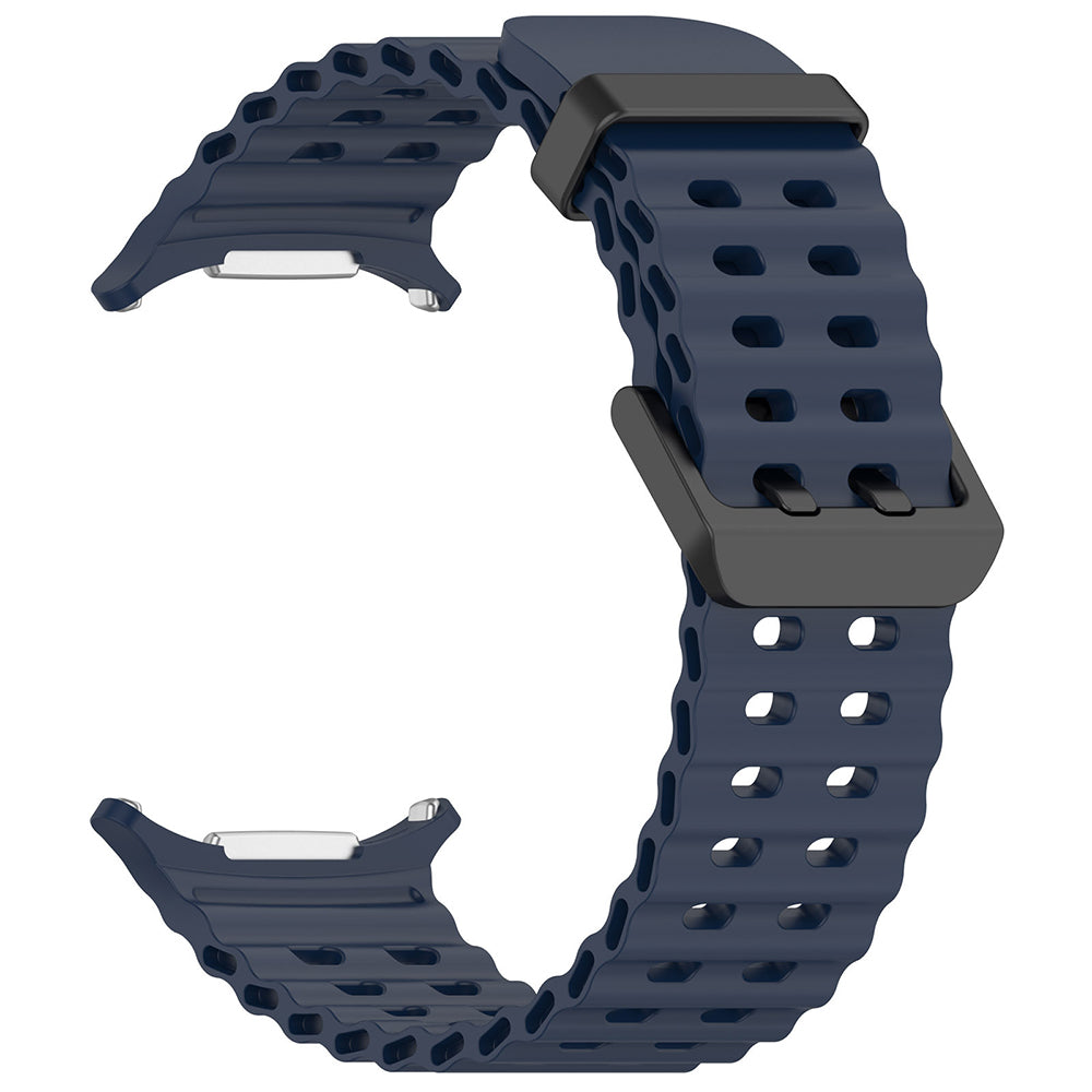 Techsuit W062 -ranneke Samsung Galaxy Watch Ultra -kelloon, laivastonsininen