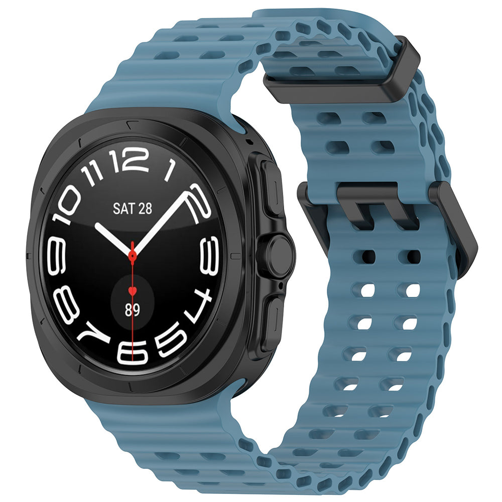 Techsuit W062 -ranneke Samsung Galaxy Watch Ultra -kelloon, Turkoosi