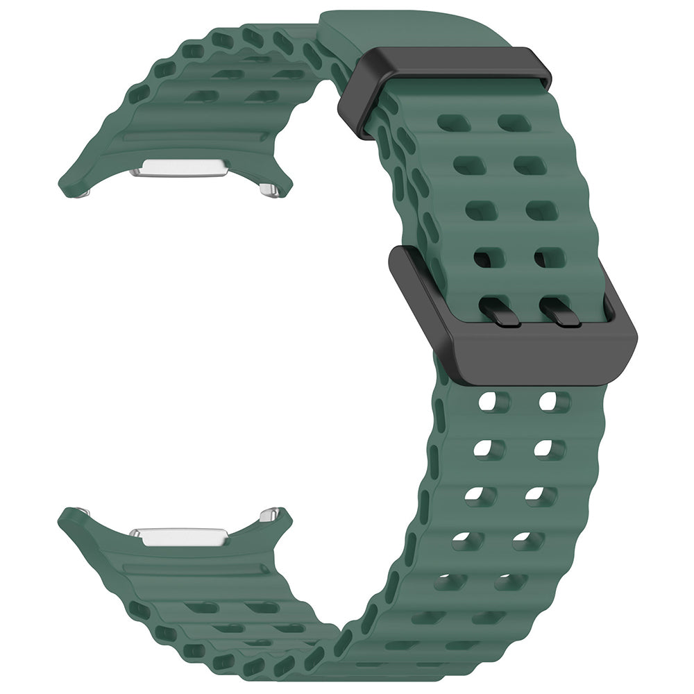 Techsuit W062 -ranneke Samsung Galaxy Watch Ultra, Vihreä
