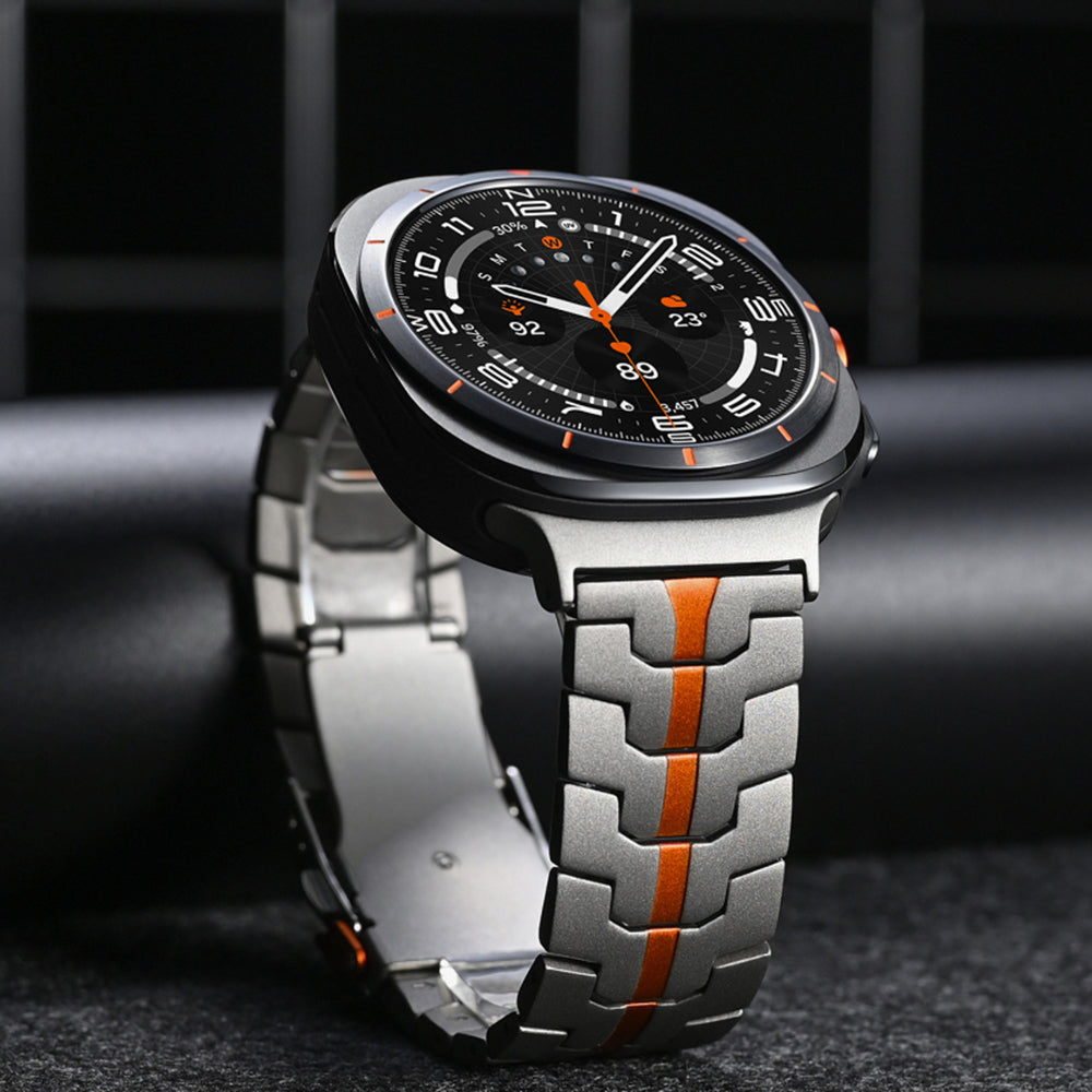 Techsuit W063 -ranneke Samsung Galaxy Watch Ultra -kelloon, Hopea