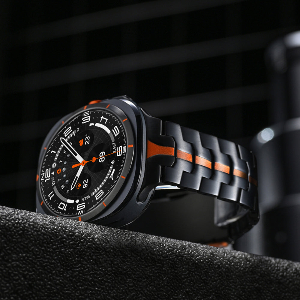 Techsuit W063 -ranneke Samsung Galaxy Watch Ultra -kelloon, Hopea
