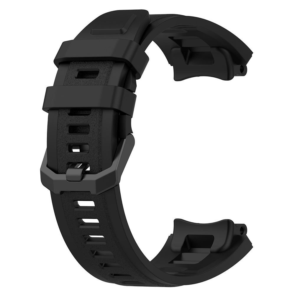 Techsuit W067 -ranneke Amazfit T-Rex 2:lle, Musta