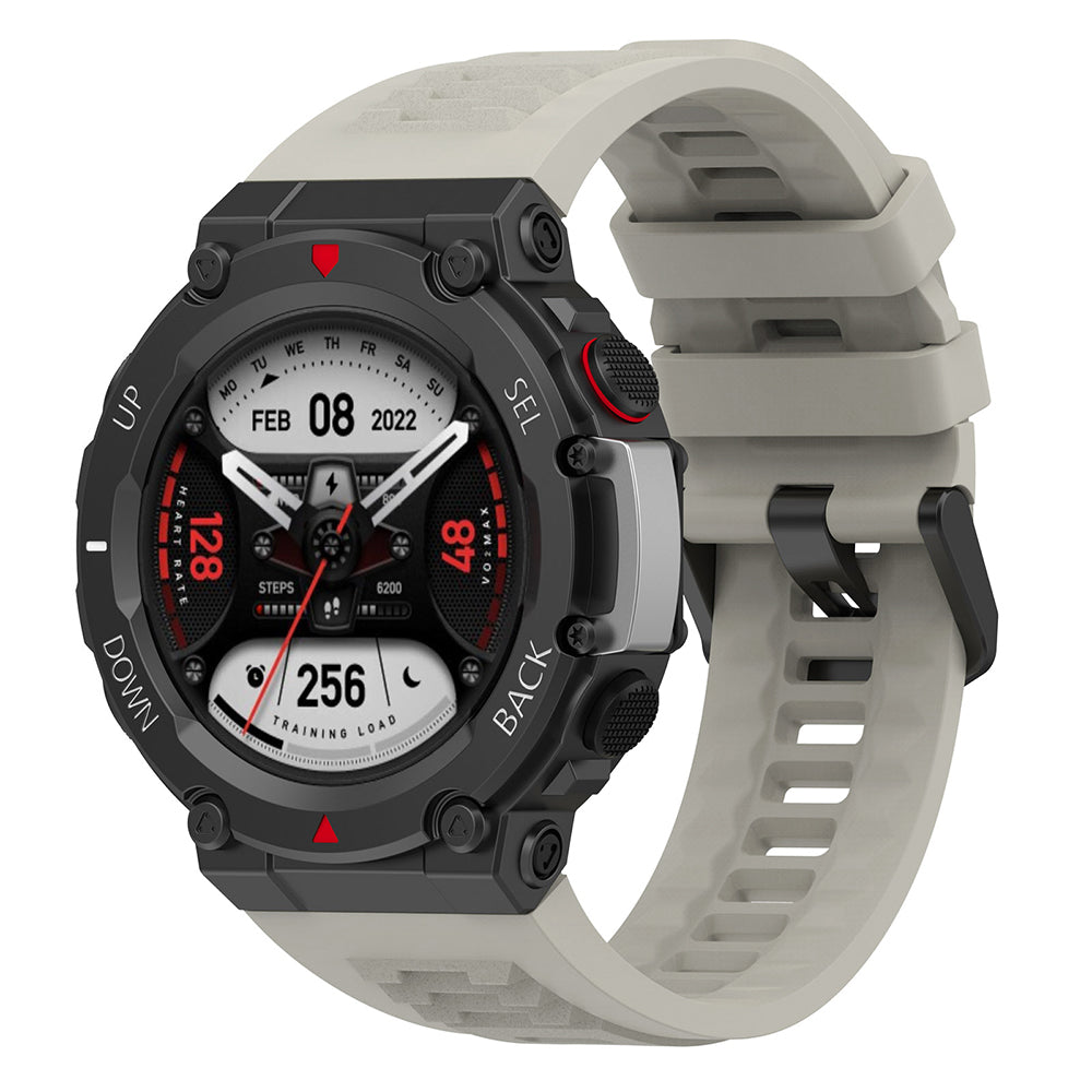 Techsuit W067 -ranneke Amazfit T-Rex 2:lle, Vaaleanvihreä