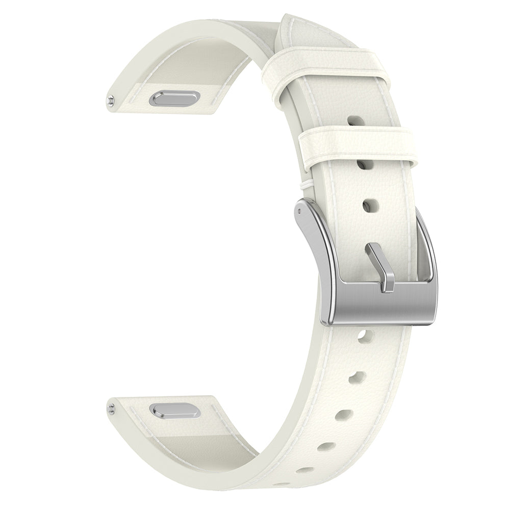 Techsuit W073 -ranneke Huawei Watch / Garmin Watch Series, 18mm, Valkoinen