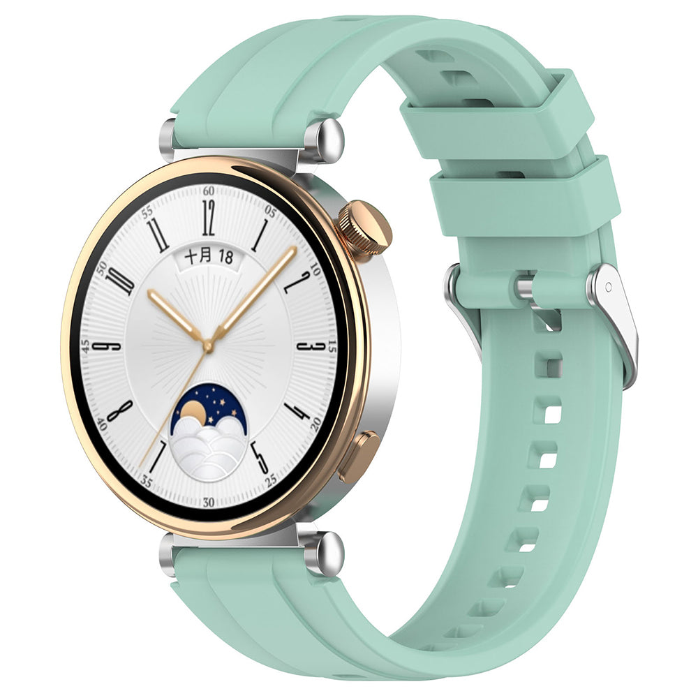 Techsuit W075 -ranneke Huawei Watch / Garmin Watch Series, 18mm, Vihreä.