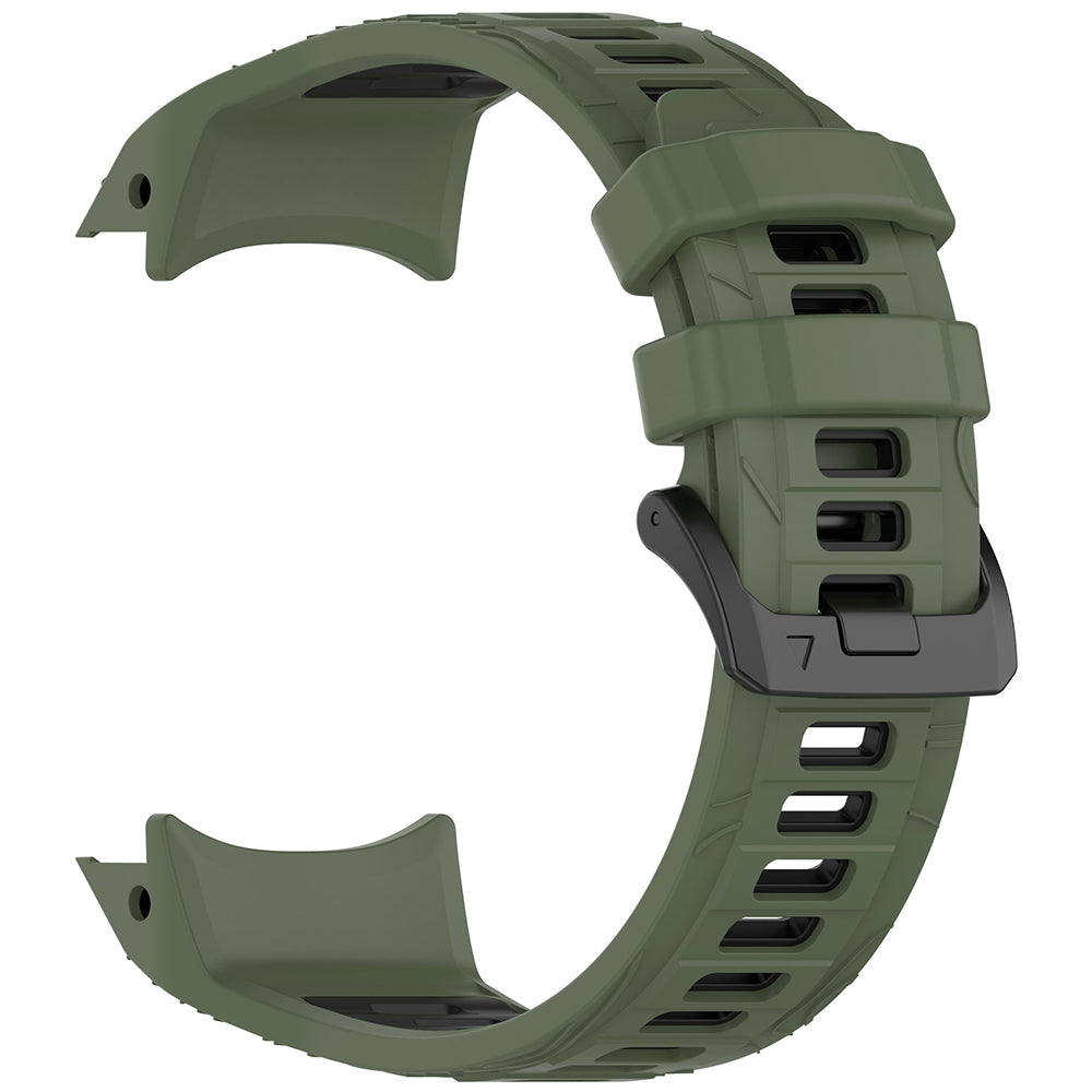 Techsuit W077 -ranneke Garmin Instinct 3 45mm Solar / Instinct 3 45mm, vihreä