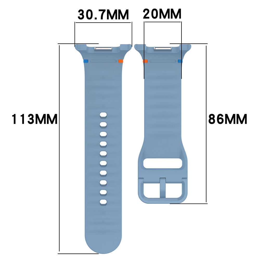 Techsuit W079 -ranneke Samsung Galaxy Watch 8 Classic / Watch8 44mm / Watch 8 40mm, Beige