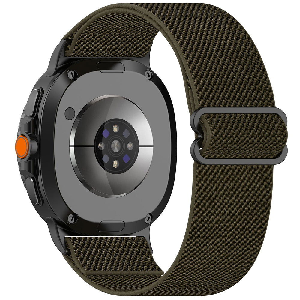 Techsuit W080 -ranneke Samsung Galaxy Watch8 / Watch8 Classic -sarjalle, Tummanvihreä